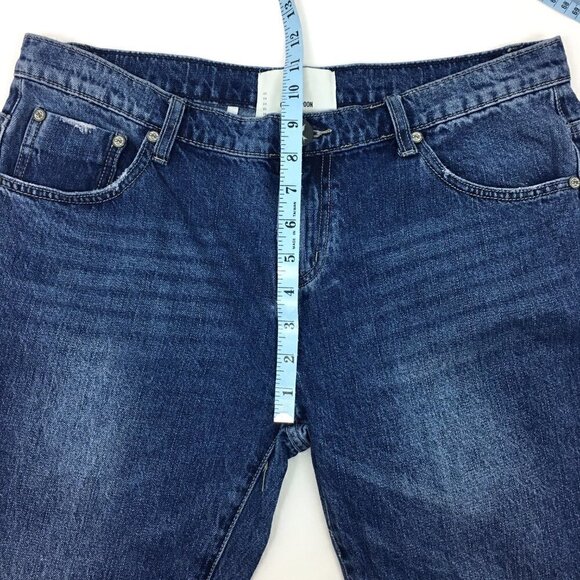 One Teaspoon Jeans Women's Baggies Relaxed Leg Low Waist 29P Ankle - Picture 5 of 10